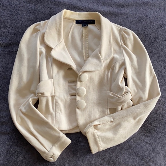 French Connection Jackets & Blazers - French connection sweater with buttons size M